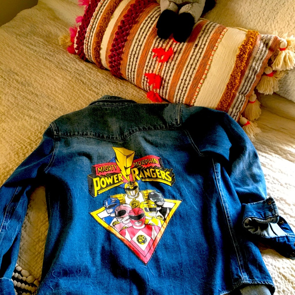 One of a kind ⚡️ Power Rangers denim ⚡️ - Picture 3 of 14